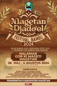 Magetan Djadoel Festival Bambu 2024: Merayakan Hari Lingkungan Hidup dan Menyambut Eco Bamboo Park